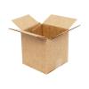 Carton Simple Cannelure 4,5x4,5x4,5 cm Brun