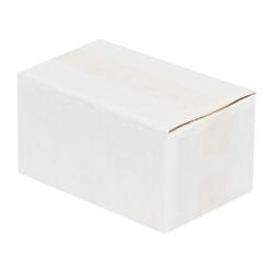 Carton Simple Cannelure 6,5x3,5x3 cm Blanc