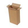 Carton Simple Cannelure 14x8x27 cm Brun