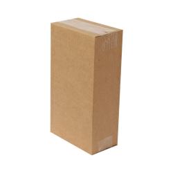 Carton Simple Cannelure 14x8x27 cm Brun