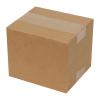 Carton Simple Cannelure 15x13x12 cm Brun