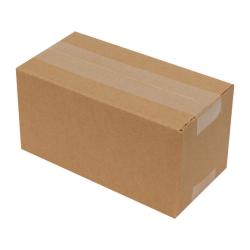 Carton Simple Cannelure 19x9x9 cm Brun