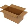 Carton Simple Cannelure 20x10x10 cm Brun
