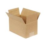 Carton Simple Cannelure 20x12x11 cm Brun