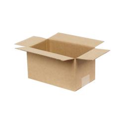 Carton Simple Cannelure 20x12x11 cm Brun