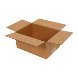 Carton Simple Cannelure 20x15x10 cm Brun