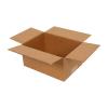 Carton Simple Cannelure 23x13x12 cm Brun