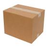Carton Simple Cannelure 30x23x23 cm Brun