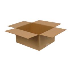 Carton Simple Cannelure 30x25x15 cm Brun