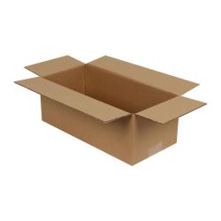 Carton Simple Cannelure 32x15x12 cm Brun