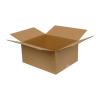 Carton Simple Cannelure 35x25x15 cm Brun