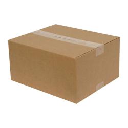 Carton Simple Cannelure 35x25x15 cm Brun