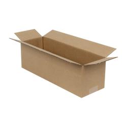 Carton Simple Cannelure Brun 40x20x15 cm