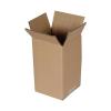 Carton Double Cannelure 12x12x20 cm Brun T01