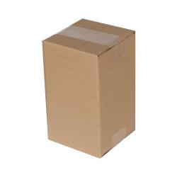 Carton Double Cannelure 12x12x20 cm Brun T01