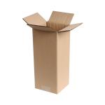 Carton Double Cannelure 12x12x29 cm Brun T01