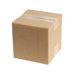 Carton Double Cannelure 15x15x15 cm Brun T01