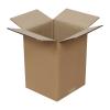 Carton Double Cannelure 17,5x17,5x24,5 cm Brun T01
