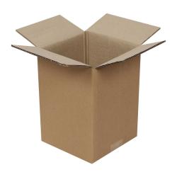 Carton Double Cannelure 17,5x17,5x24,5 cm Brun T01