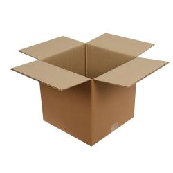 Carton Double Cannelure 20x20x20 cm Brun T01