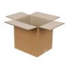 Carton Double Cannelure 25x20x25 cm Brun T01