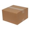 Carton Double Cannelure 25x25x15 cm Brun T01