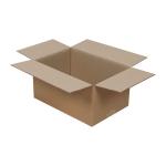 Carton Double Cannelure 30x20x15 cm Brun T01