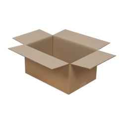 Carton Double Cannelure 30x20x15 cm Brun T01