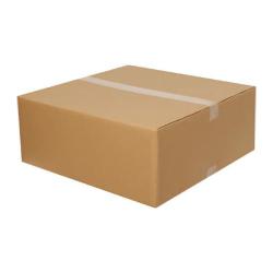 Carton Double Cannelure 30x30x15 cm Brun T01