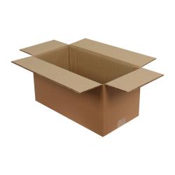 Carton Double Cannelure 40x20x20 cm Brun T01