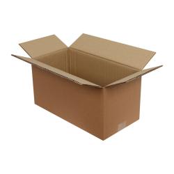 Carton Double Cannelure 40x20x20 cm Brun T01