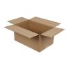 Carton Double Cannelure 40x25x20 cm Brun T01