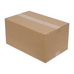Carton Double Cannelure 40x25x20 cm Brun T01