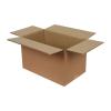 Carton Double Cannelure 40x25x25 cm Brun T01