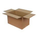 Carton Double Cannelure 40x25x25 cm Brun T01