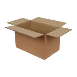 Carton Double Cannelure 40x25x25 cm Brun T01