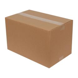 Carton Double Cannelure 40x25x25 cm Brun T01