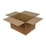 Carton Double Cannelure 40x30x25 cm Brun T01