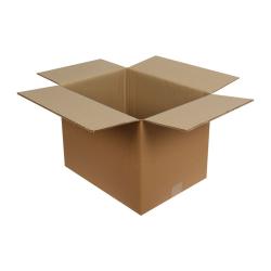 Carton Double Cannelure 40x30x30 cm Brun T01