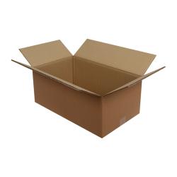 Carton Double Cannelure 50x30x20 cm Brun T01