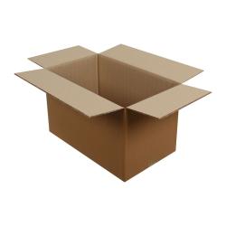 Carton Double Cannelure 50x30x30 cm Brun T01