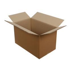 Carton Double Cannelure 50x30x30 cm Brun T01