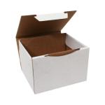 Boîte Expédition Carton 12,5x10,5x8 cm Blanc
