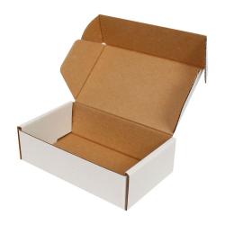 Boîte Expédition Carton 16x8x3 cm Blanc