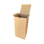 Boîtes Carton Montage Instantané 20x20x42 cm Brune