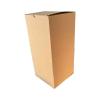 Boîtes Carton Montage Instantané 20x20x42 cm Brune