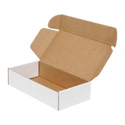 Boîte Expédition Carton 24x12x6 cm Blanc