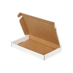 Boîte Expédition Carton 28x16x3,5 cm Blanc