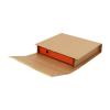 Boîtes pour Livres en Carton 35x32x8 cm Brune