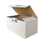 Boîtes Carton Montage Instantané 17,5x10x8,5 cm Blanc